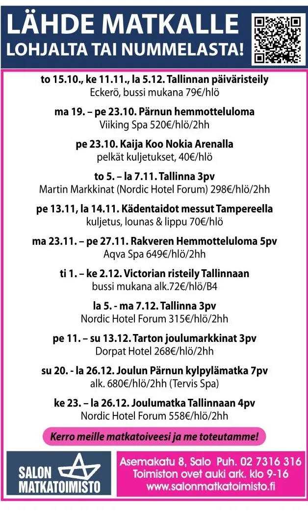 Salon Matkatoimisto