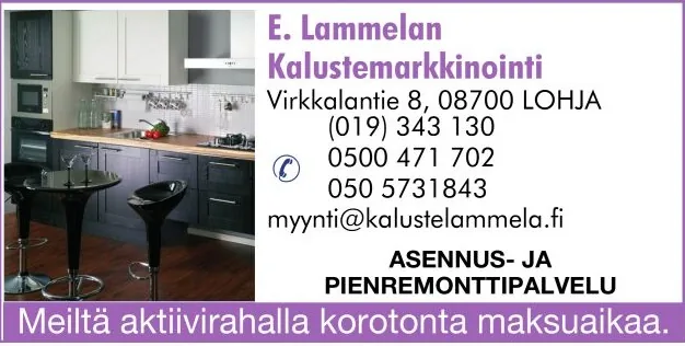 E. Lammelan Kalustemarkkinointi