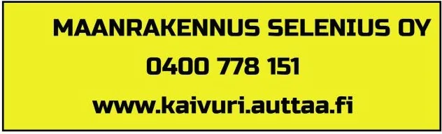 Maanrakennus Selenius Oy