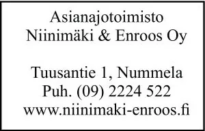 Asianajotoimisto Niinimäki & Enroos