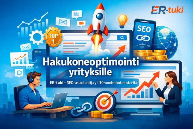 hakukoneoptimointia er-tuki