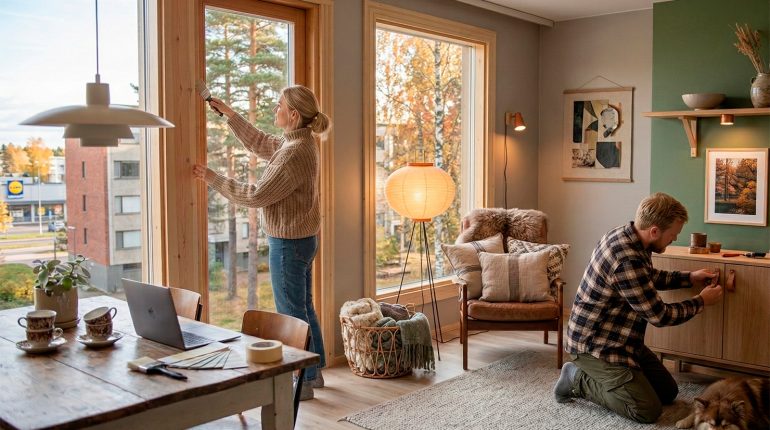 kerrostaloasunnon sisustusremontti