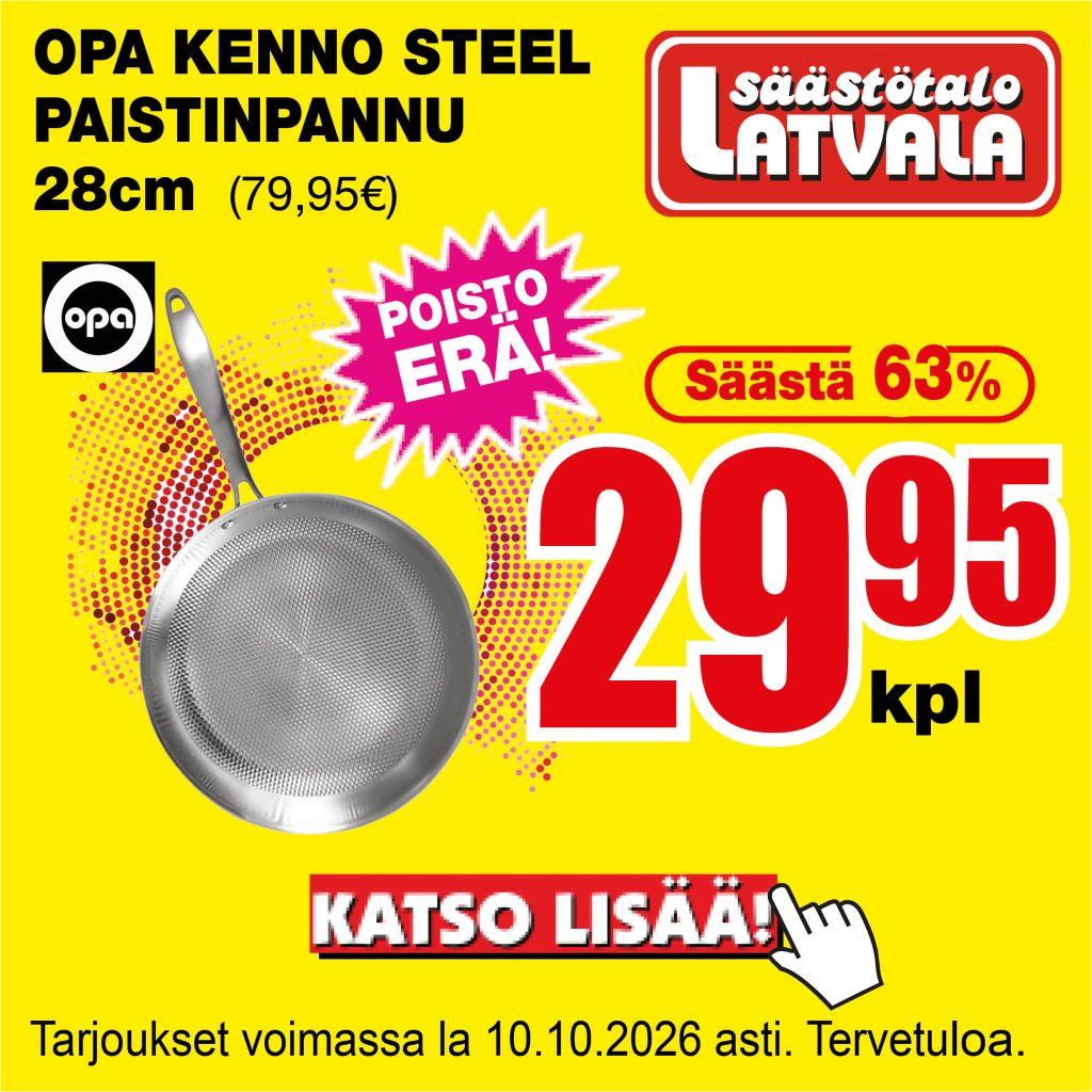 Säästötalo Latvala viikkotarjous