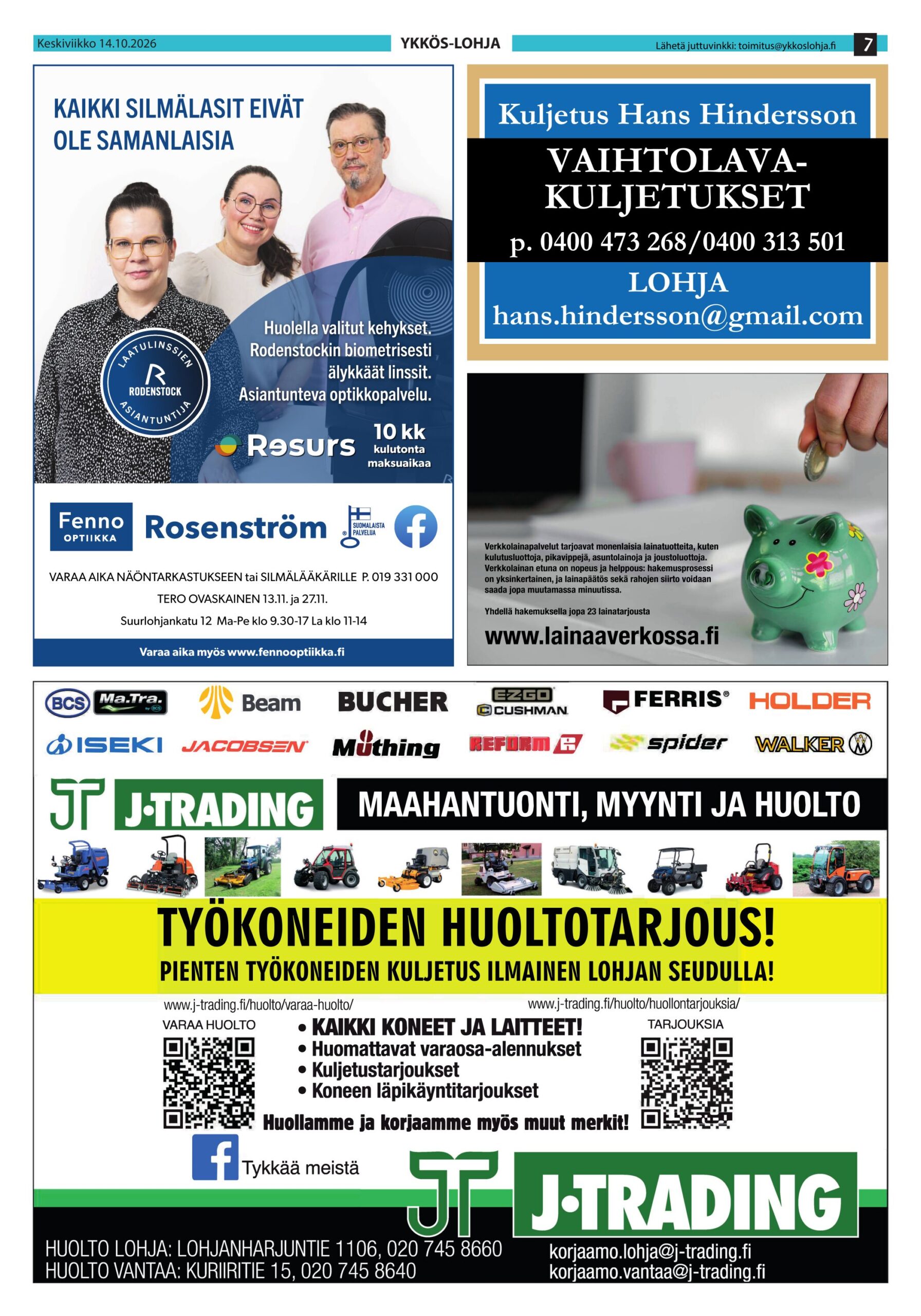 Fenno Optiikka Rosenström